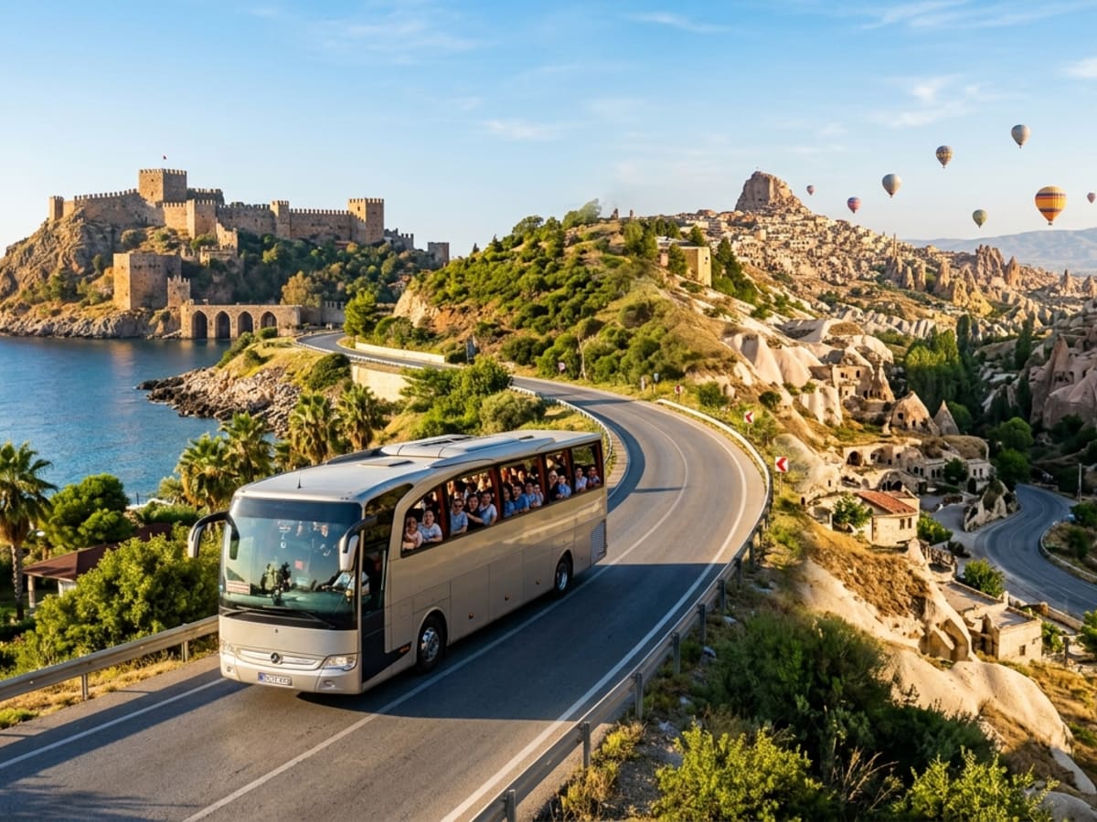Alanya Çıkışlı Kapadokya Turu (1 Gece 2 Gün) - Antalya deneyimi