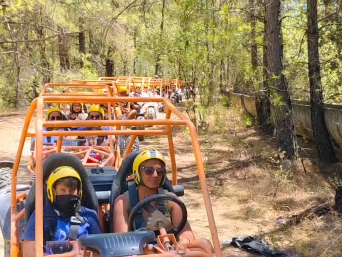 Rafting + Zipline + Buggy Safari Deneyimi - Antalya deneyimi