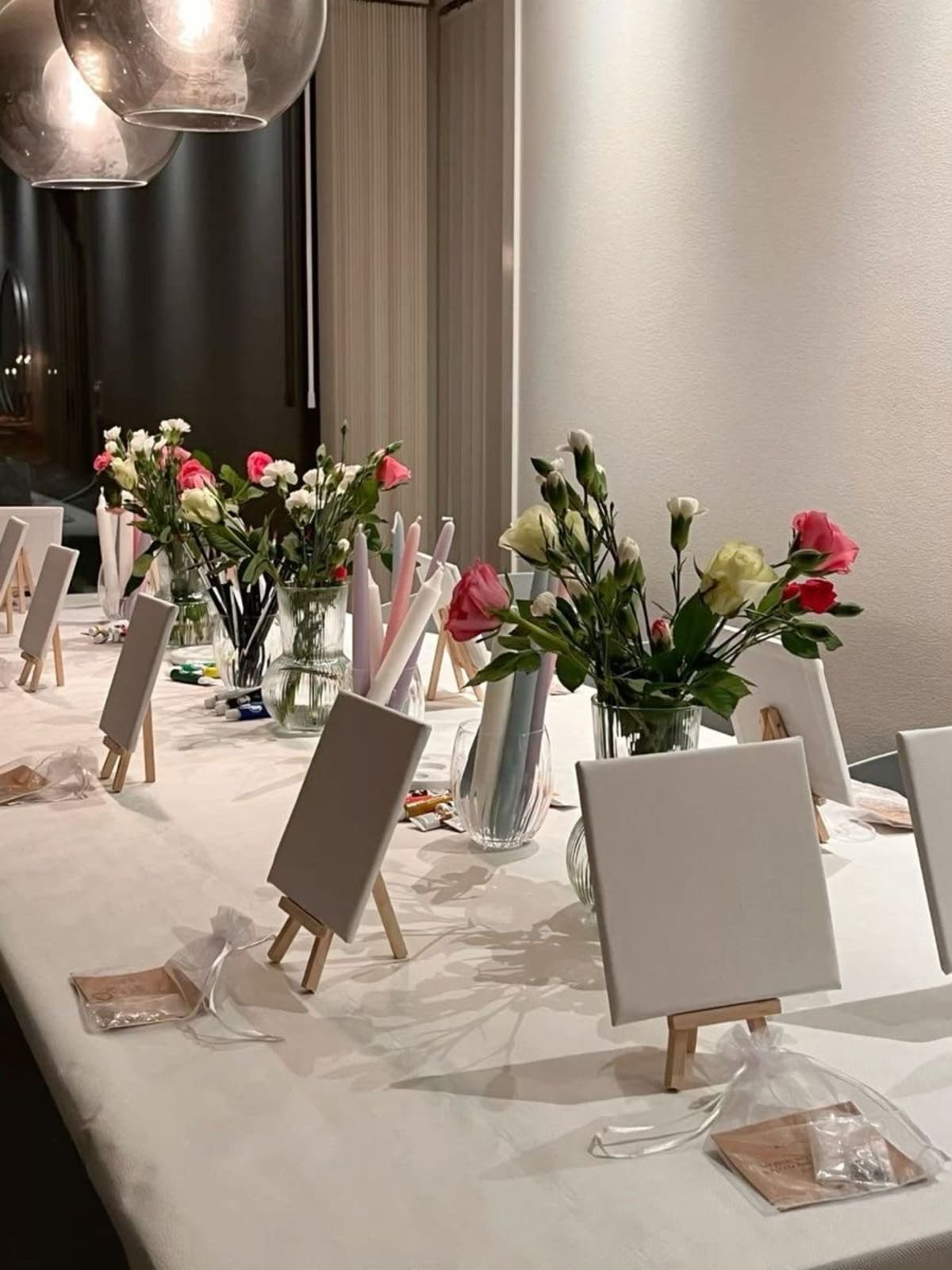 Kız Kıza Pinterest Konseptli Tuval Boyama💐 — Antalya (görsel 2)