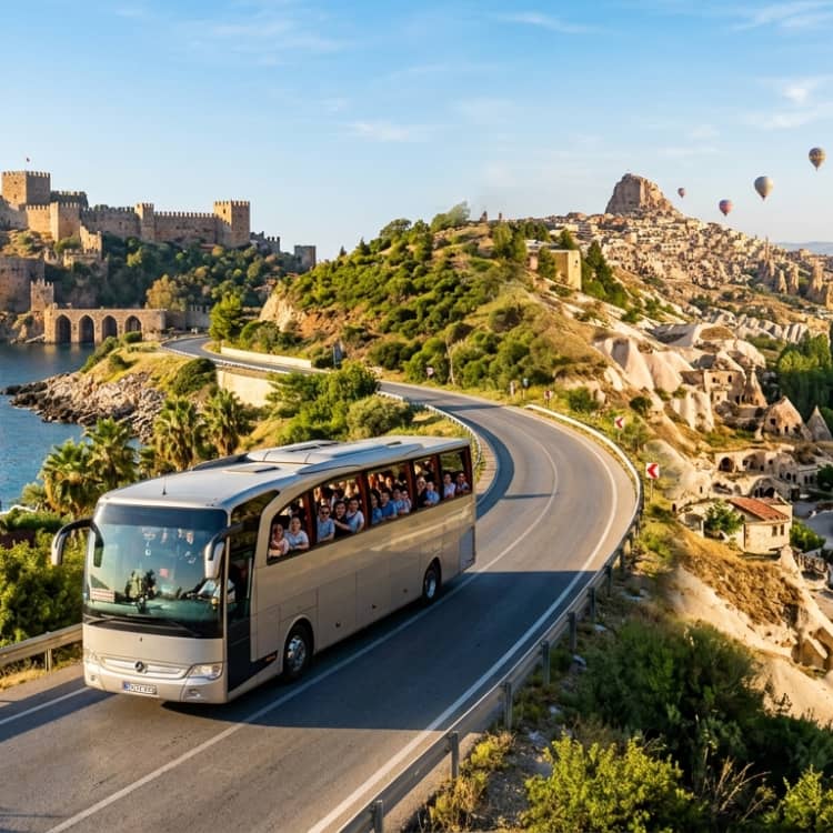 Alanya Çıkışlı Kapadokya Turu (1 Gece 2 Gün) — Alanya, Antalya