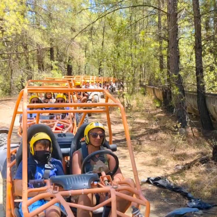 Rafting + Zipline + Buggy Safari Deneyimi — Manavgat, Antalya